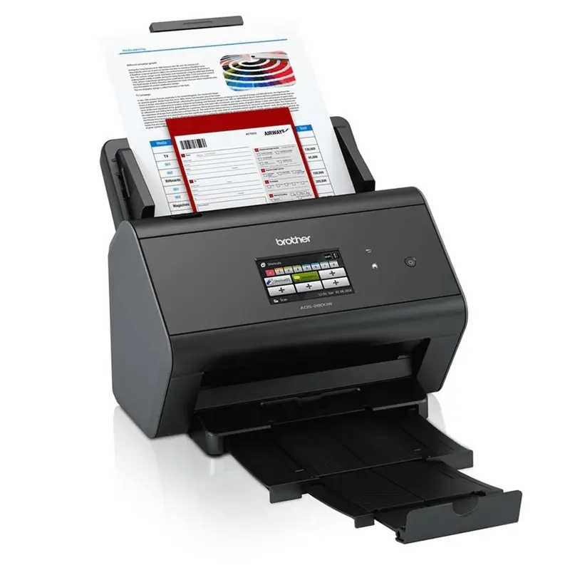 Scanner digitalizando um documento